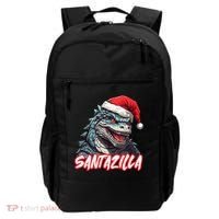 Santazilla Japanese Monster Kaiju Christmas Backpack thumb 0