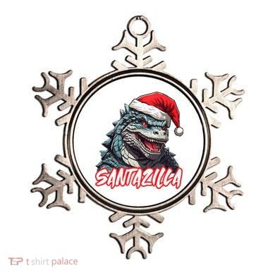 Santazilla Japanese Monster Kaiju Christmas Ornament