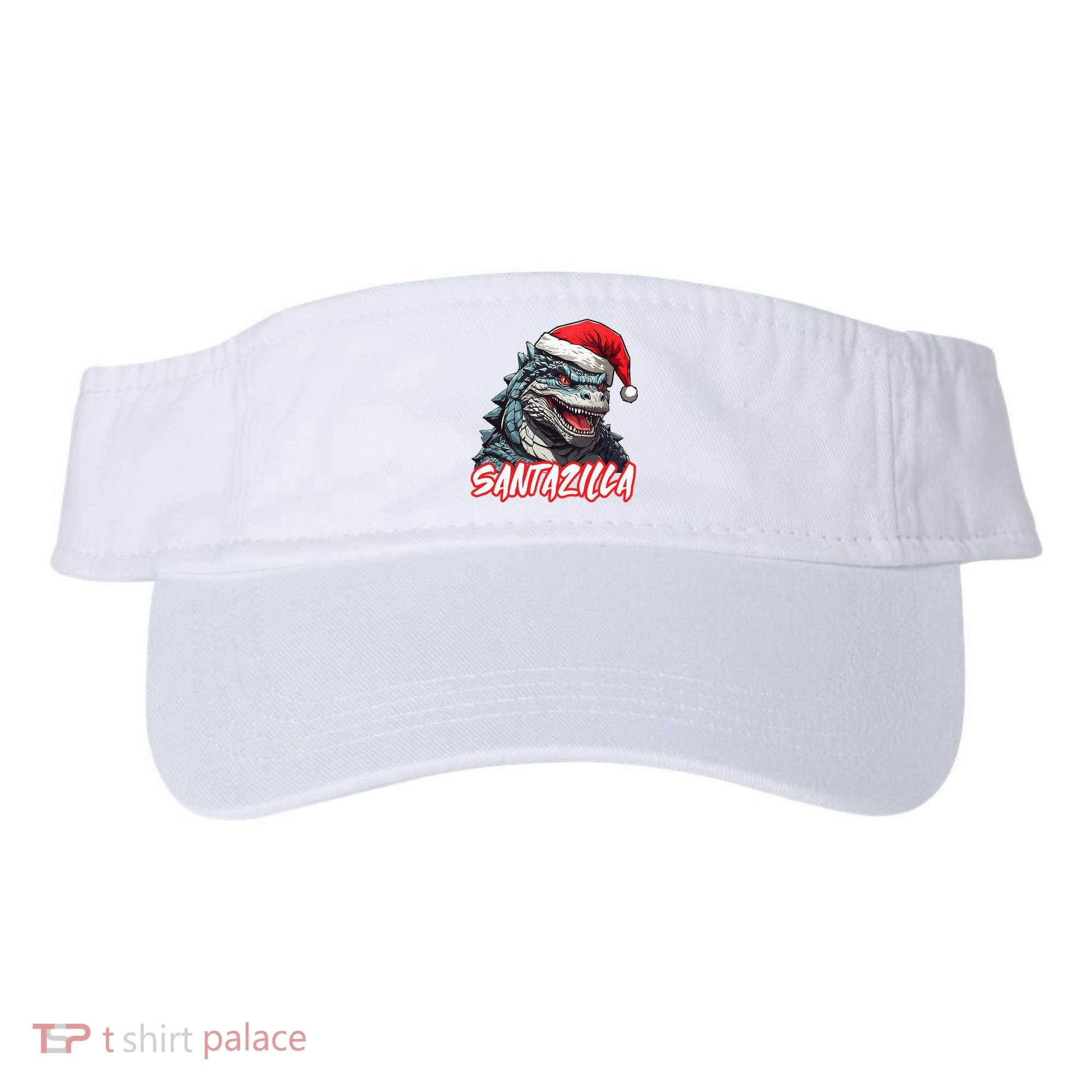 Santazilla Japanese Monster Kaiju Christmas Visor