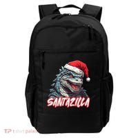 Santazilla Japanese Monster Kaiju Christmas Backpack thumb 0