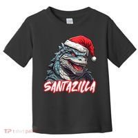 Santazilla Japanese Monster Kaiju Christmas Toddler T-Shirt thumb 0