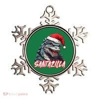 Santazilla Japanese Monster Kaiju Christmas Ornament thumb 0