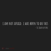 St Joan Of Arc IM Not Afraid. I Was Born To Do This Saint Tumbler thumb 3
