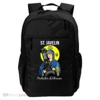 St. Javelin Protector Of Ukraine Support Stand With Ukraine Backpack thumb 0