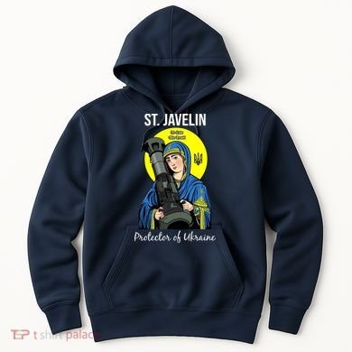 St. Javelin Protector Of Ukraine Support Stand With Ukraine Hoodie