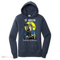 St. Javelin Protector Of Ukraine Support Stand With Ukraine Women's Hoodie thumb 0