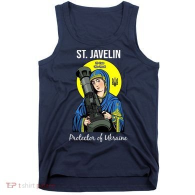 St. Javelin Protector Of Ukraine Support Stand With Ukraine Tank Top