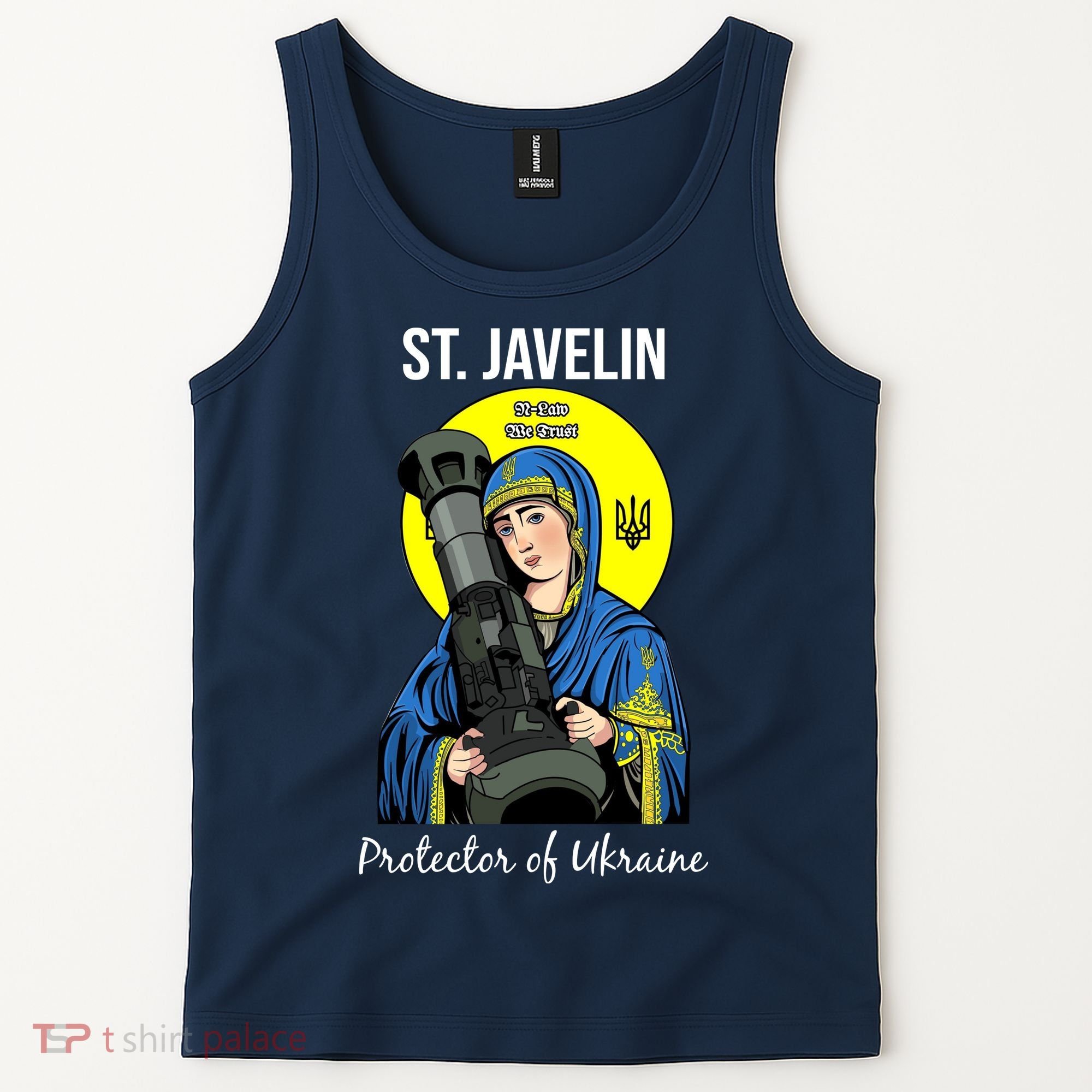 St. Javelin Protector Of Ukraine Support Stand With Ukraine Tank Top