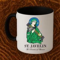St. Javelin Protector Of Ukraine Coffee Mug thumb 2