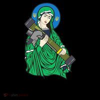 St. Javelin Protector Of Ukraine Coffee Mug thumb 5