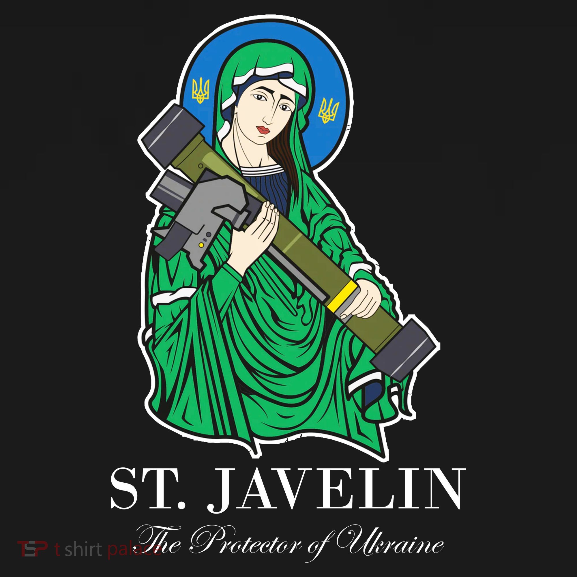 St. Javelin Protector Of Ukraine Ornament
