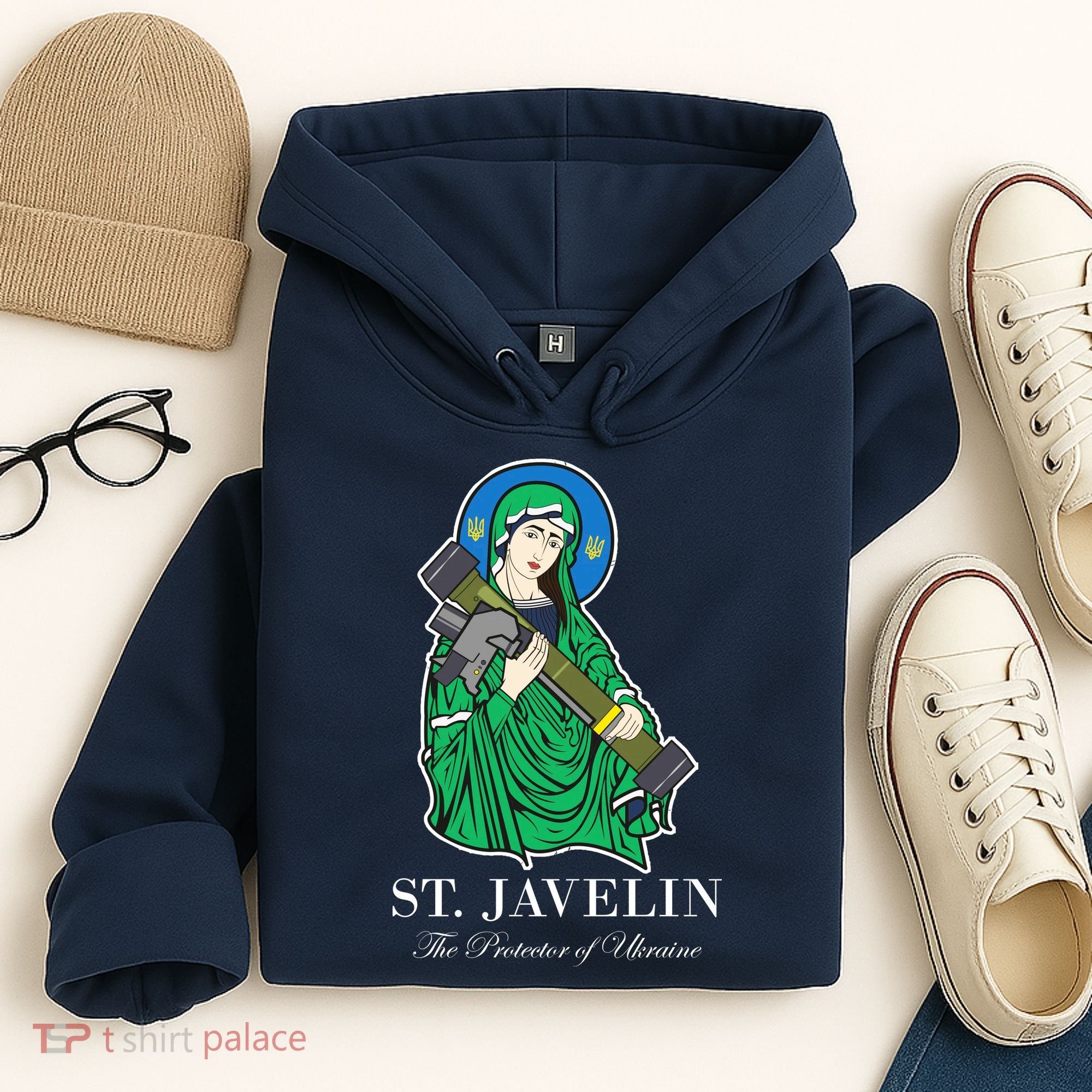 St. Javelin Protector Of Ukraine Hoodie