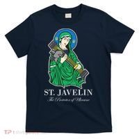 St. Javelin Protector Of Ukraine T-Shirt thumb 0