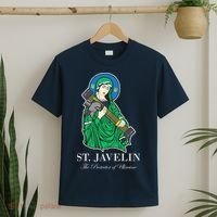 St. Javelin Protector Of Ukraine T-Shirt thumb 2