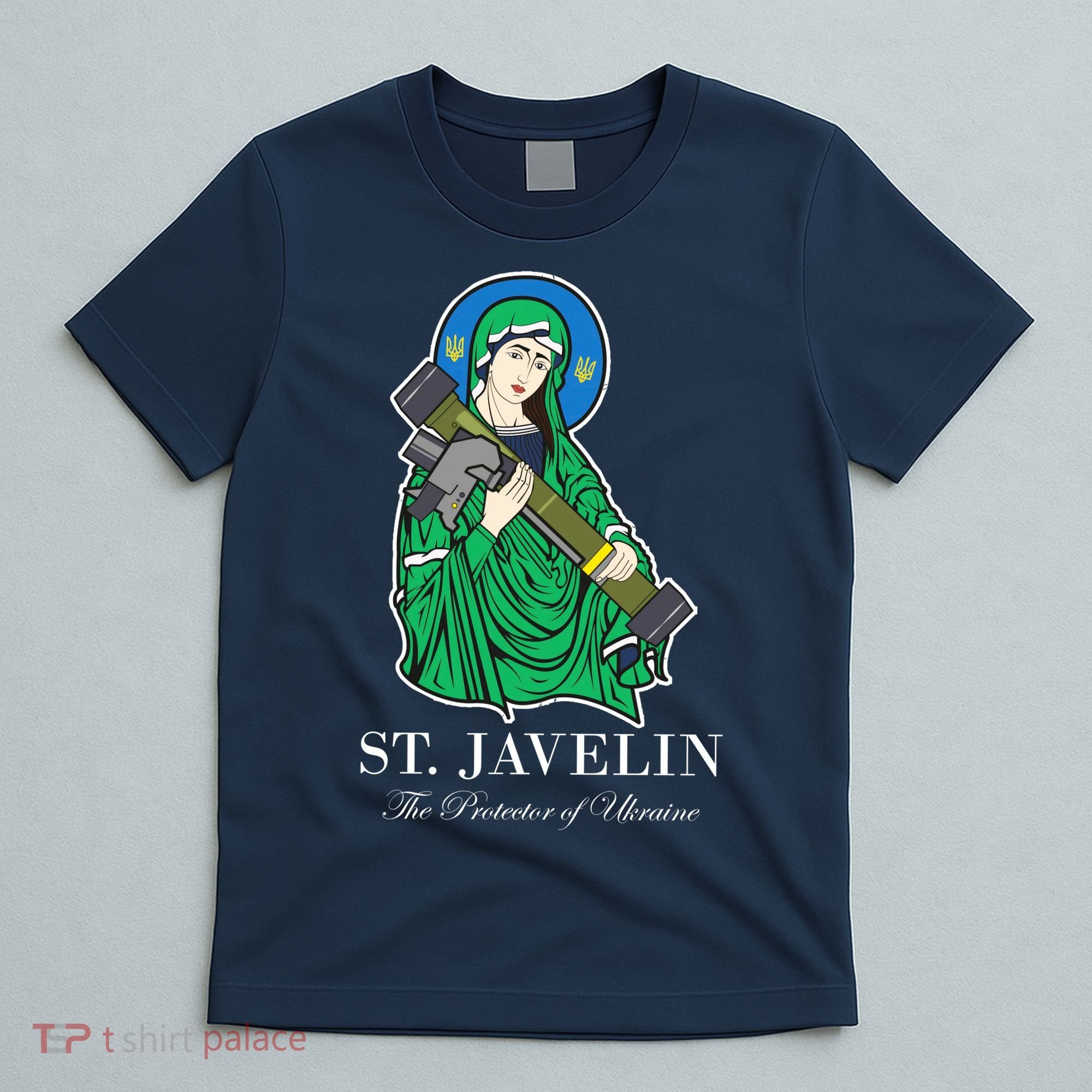 St. Javelin Protector Of Ukraine T-Shirt