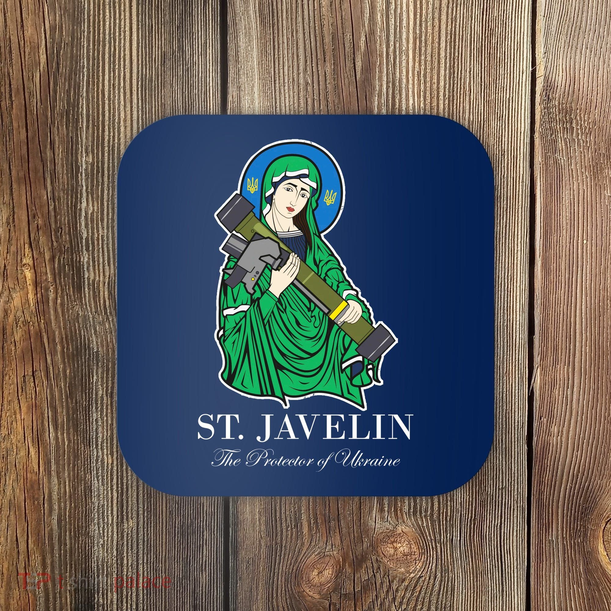 St. Javelin Protector Of Ukraine Coaster