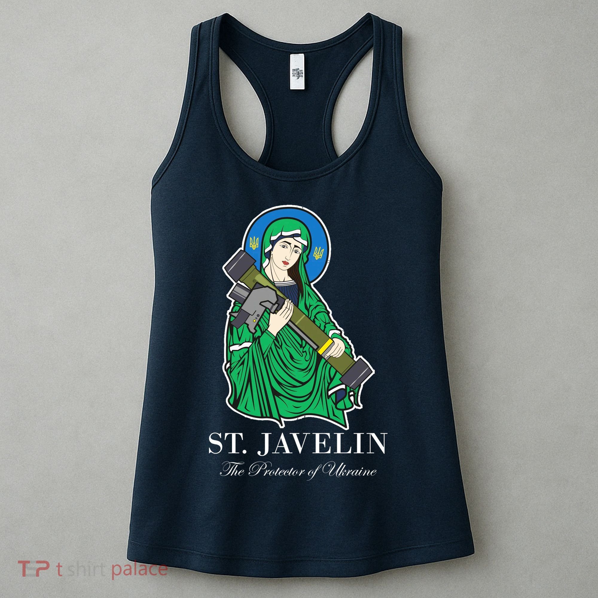 St. Javelin Protector Of Ukraine Women's Tank Top