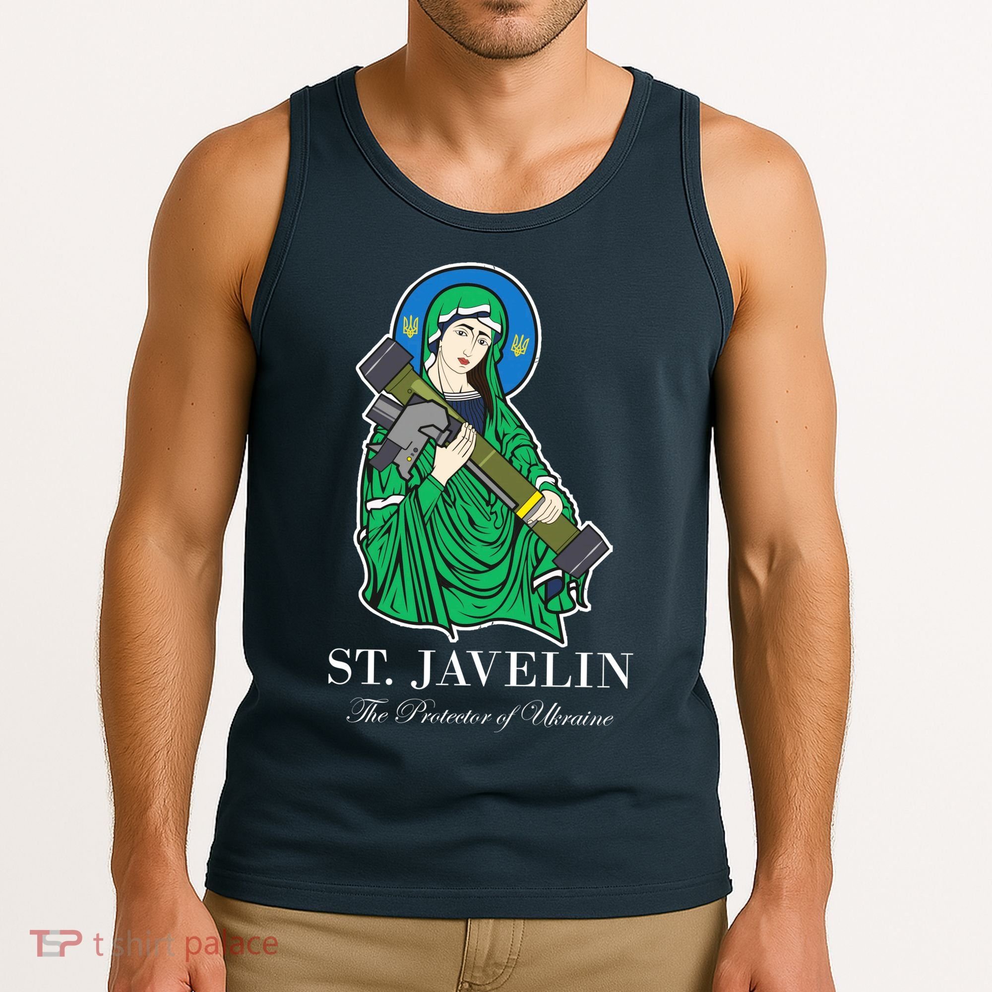 St. Javelin Protector Of Ukraine Tank Top