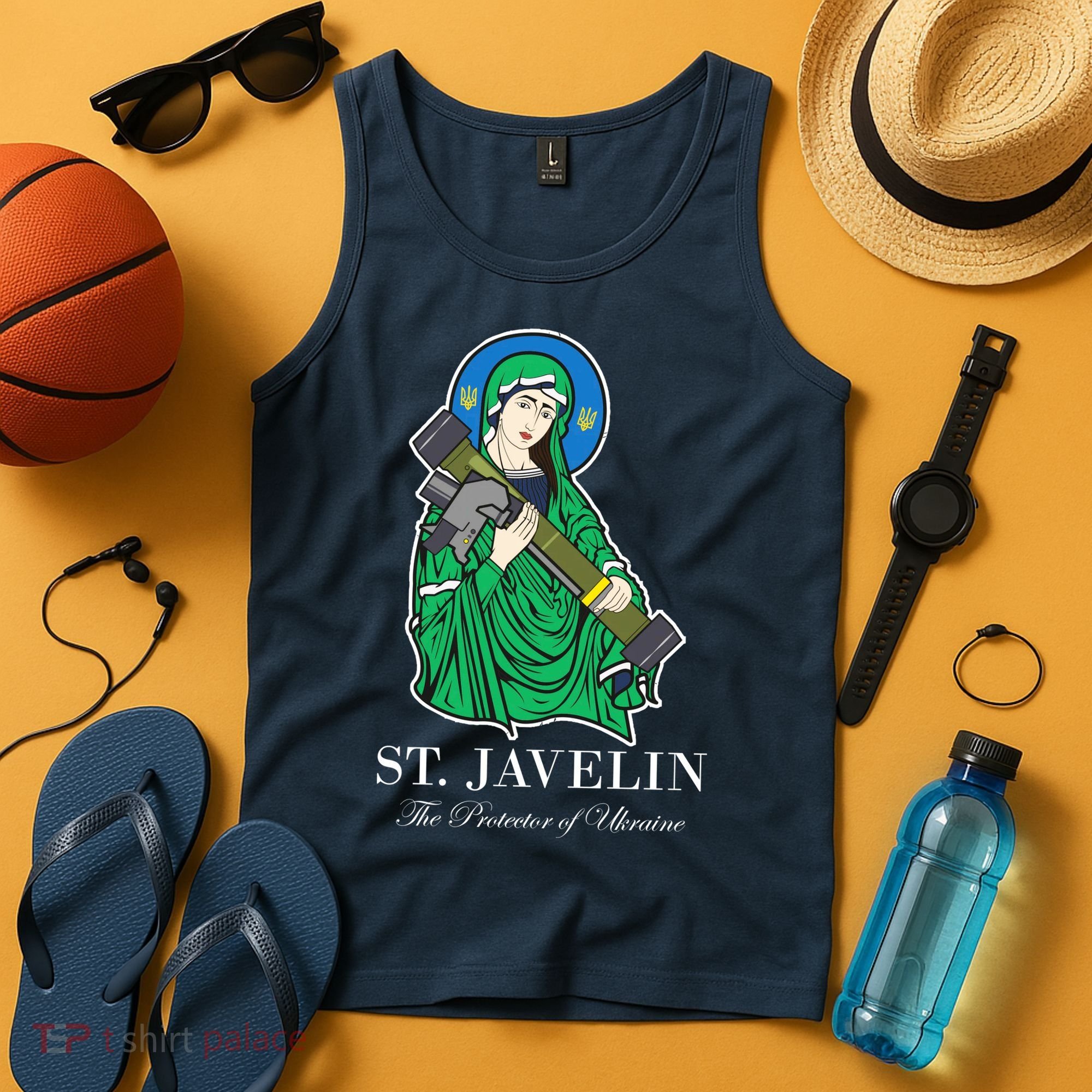 St. Javelin Protector Of Ukraine Tank Top
