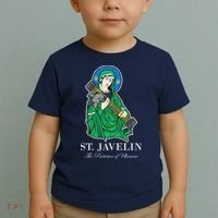 St. Javelin Protector Of Ukraine Toddler T-Shirt thumb 2