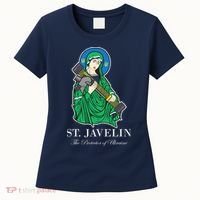 St. Javelin Protector Of Ukraine Women's T-Shirt thumb 0