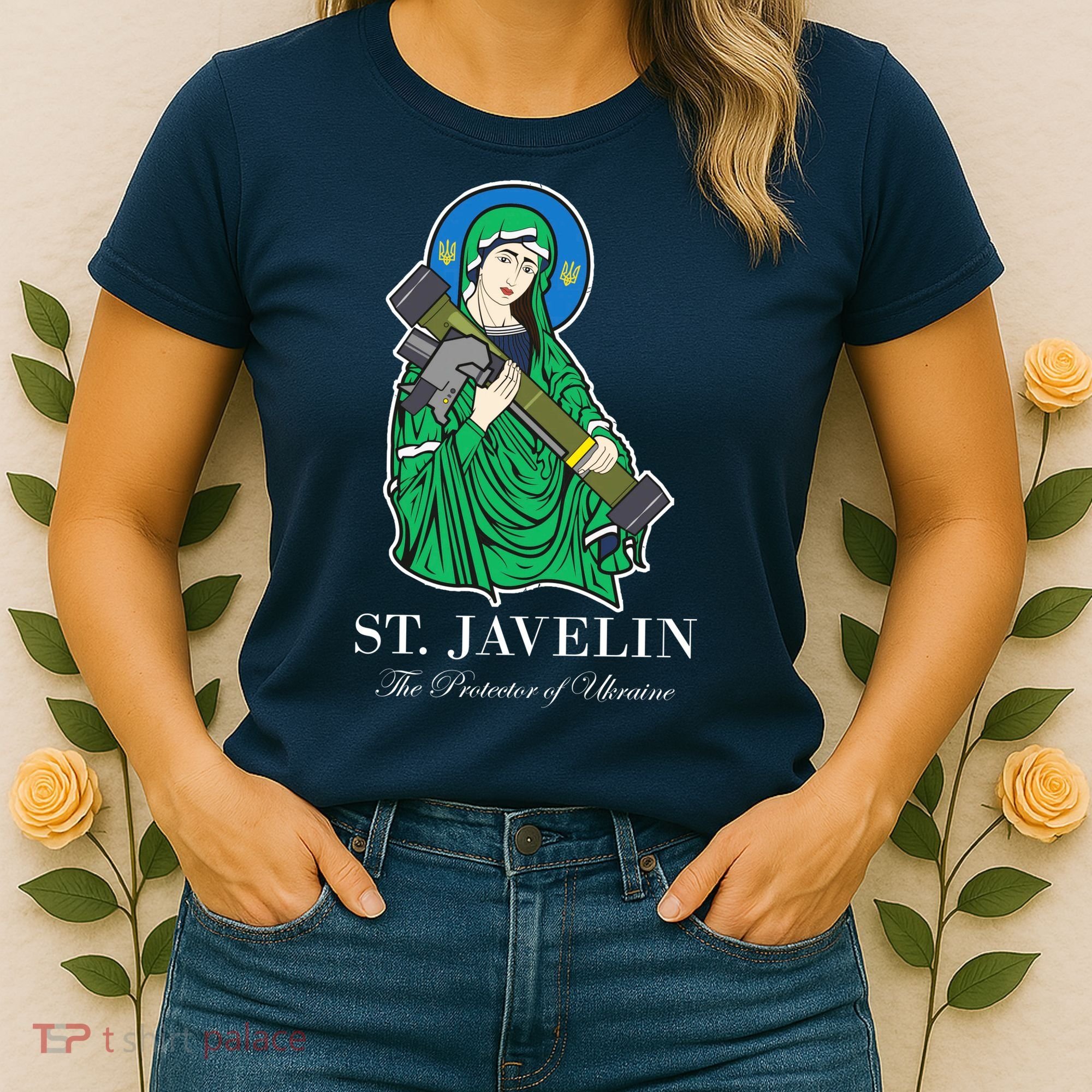 St. Javelin Protector Of Ukraine Women's T-Shirt
