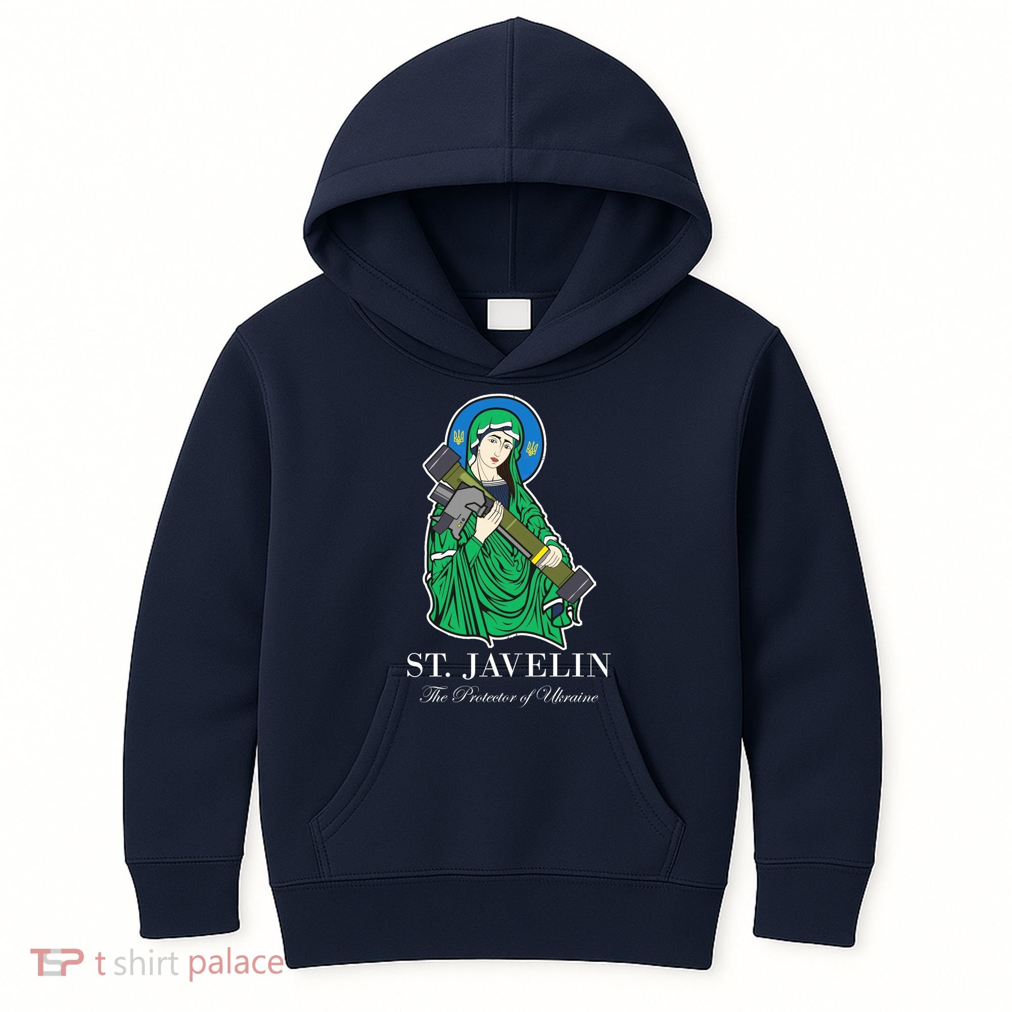 St. Javelin Protector Of Ukraine Kids Hoodie
