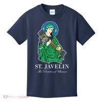 St. Javelin Protector Of Ukraine Kids T-Shirt thumb 0