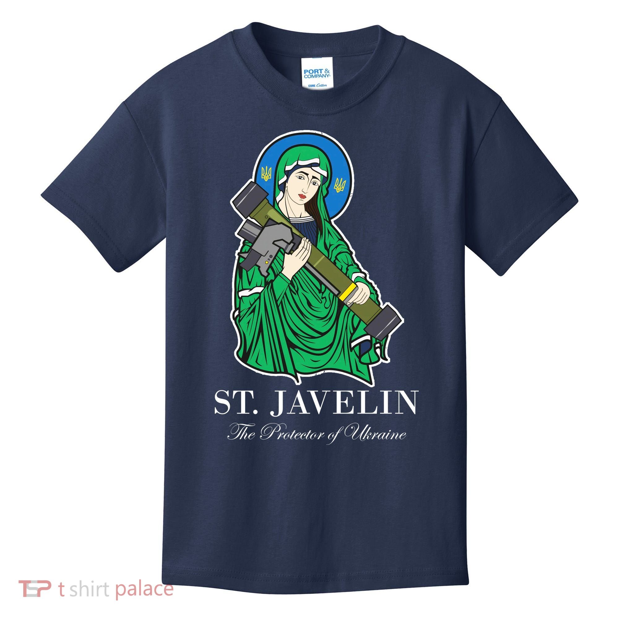 St. Javelin Protector Of Ukraine Kids T-Shirt