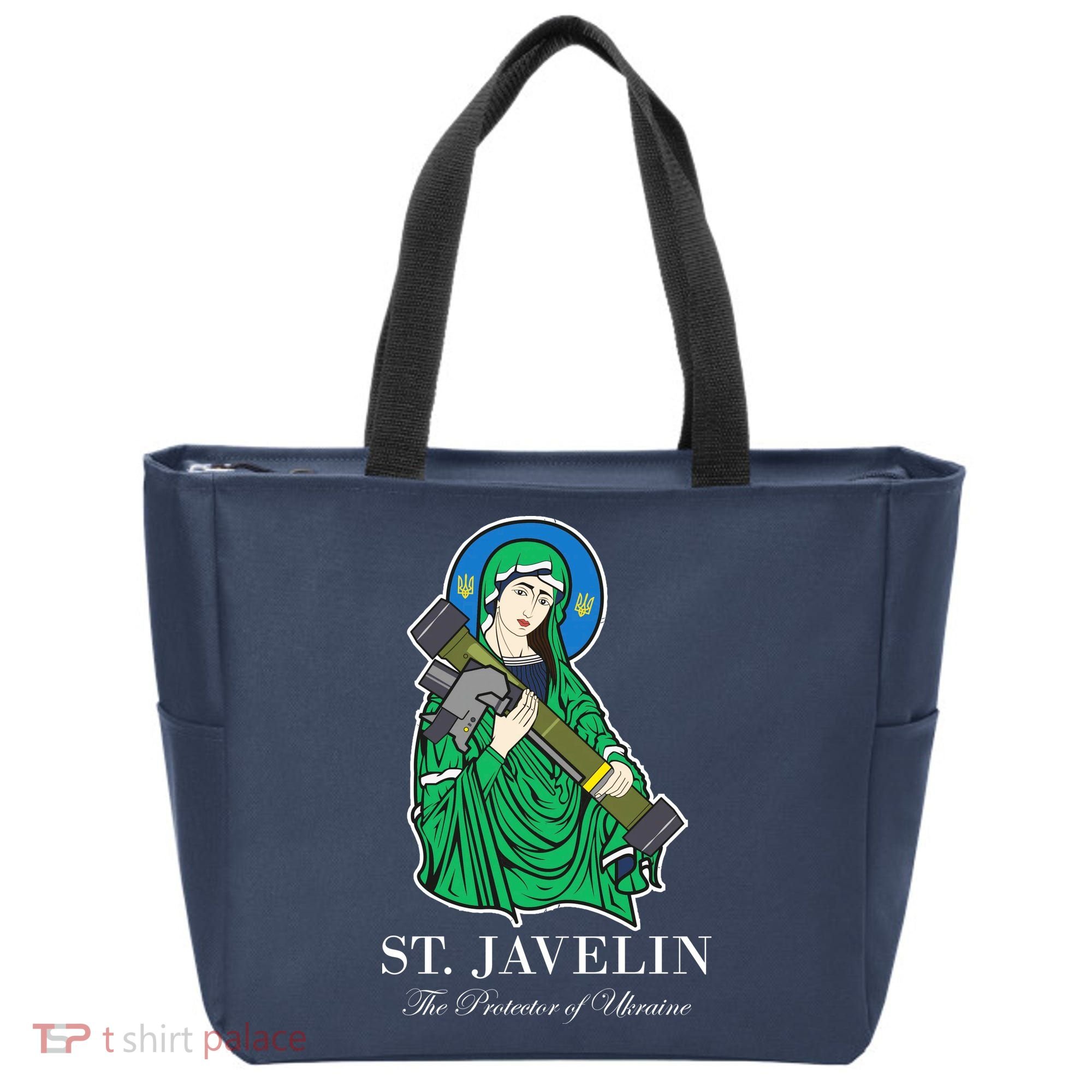 St. Javelin Protector Of Ukraine Tote Bag