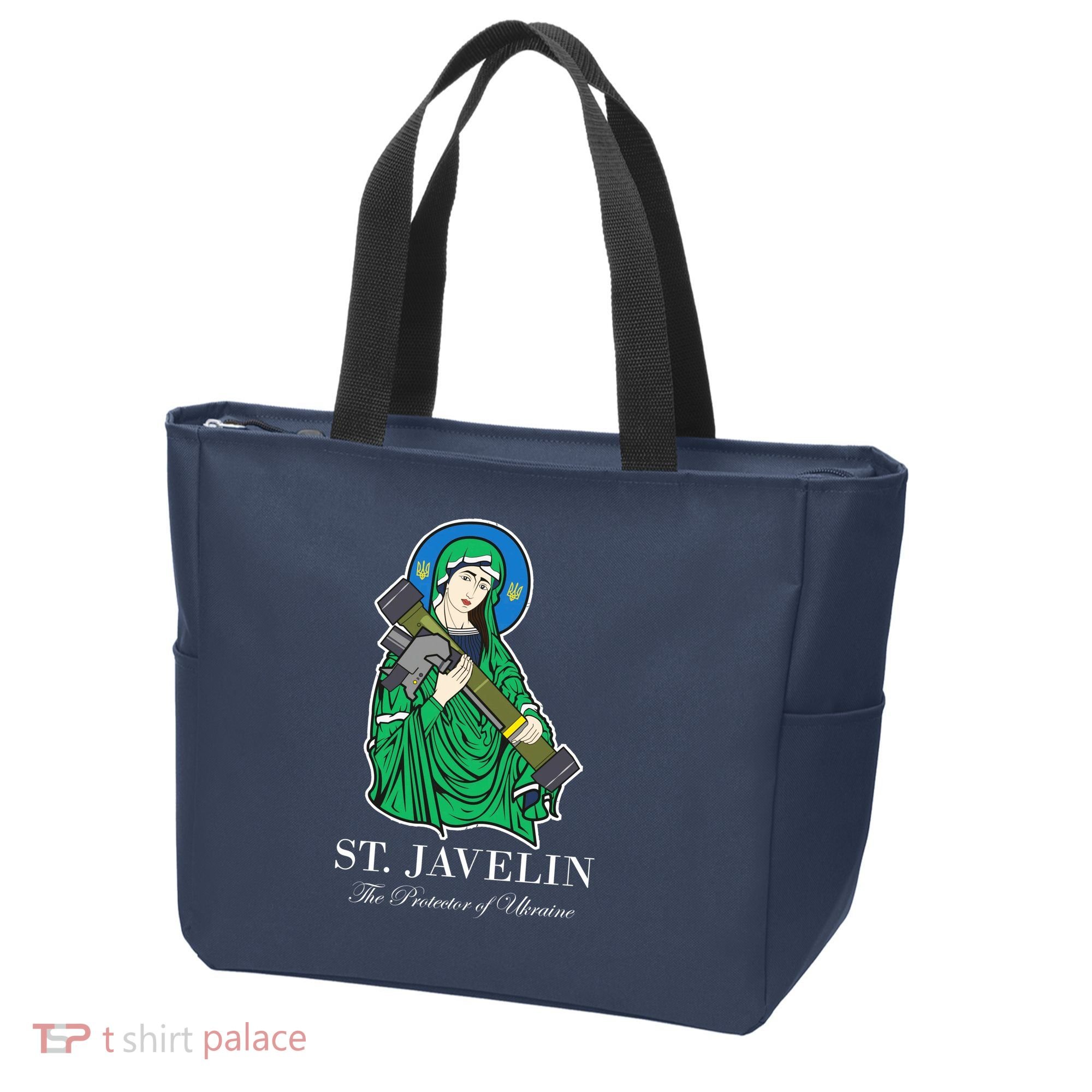 St. Javelin Protector Of Ukraine Tote Bag