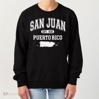 San Juan Puerto Rico Est 1521 Varsity Women's Sweatshirt thumb 0