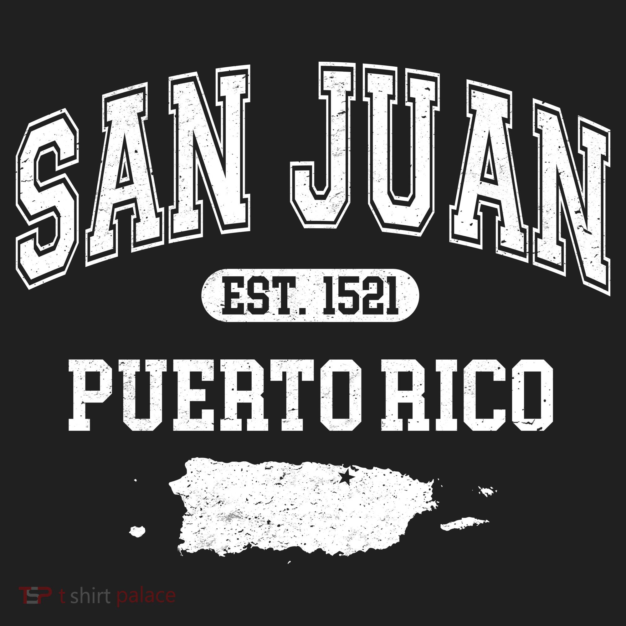 San Juan Puerto Rico Est 1521 Varsity Beanie