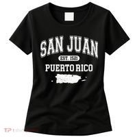 San Juan Puerto Rico Est 1521 Varsity Women's T-Shirt thumb 0