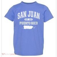 San Juan Puerto Rico Est 1521 Varsity Toddler T-Shirt thumb 0
