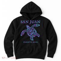 San Juan Puerto Rico Sea Turtle Hoodie thumb 0