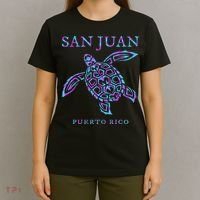 San Juan Puerto Rico Sea Turtle T-Shirt thumb 4