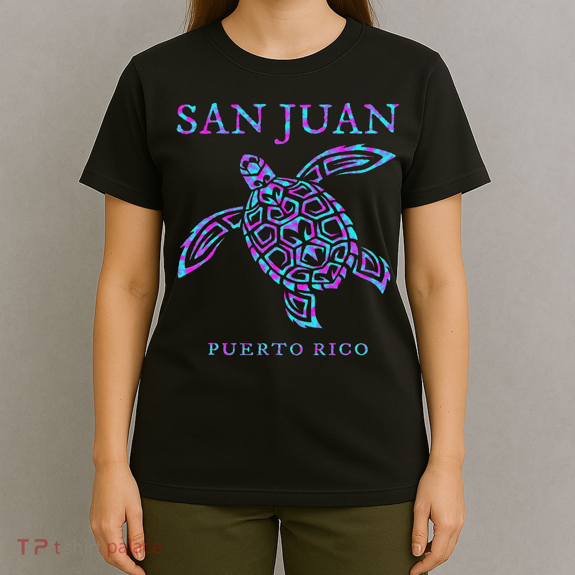 San Juan Puerto Rico Sea Turtle T-Shirt