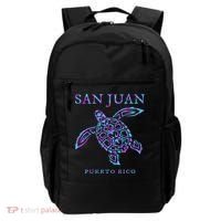 San Juan Puerto Rico Sea Turtle Backpack thumb 0