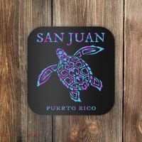 San Juan Puerto Rico Sea Turtle Coaster thumb 0