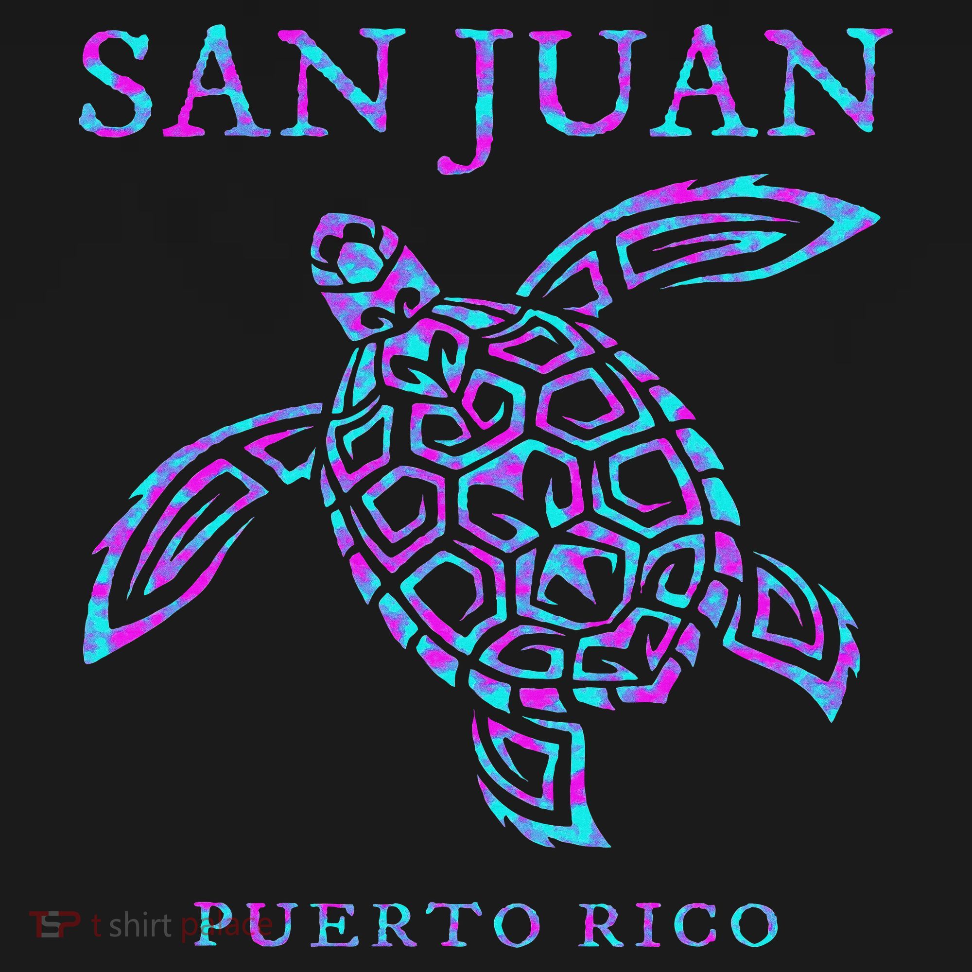 San Juan Puerto Rico Sea Turtle Women's Hoodie