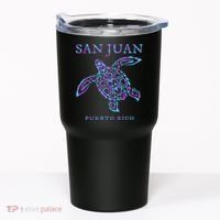 San Juan Puerto Rico Sea Turtle Tumbler thumb 0