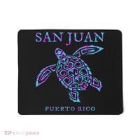 San Juan Puerto Rico Sea Turtle Mousepad thumb 0