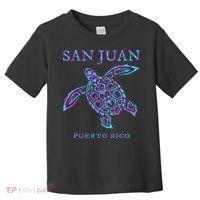 San Juan Puerto Rico Sea Turtle Toddler T-Shirt thumb 0