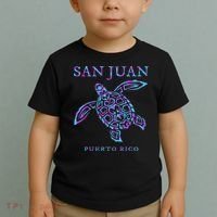 San Juan Puerto Rico Sea Turtle Toddler T-Shirt thumb 2