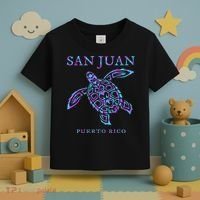 San Juan Puerto Rico Sea Turtle Toddler T-Shirt thumb 3