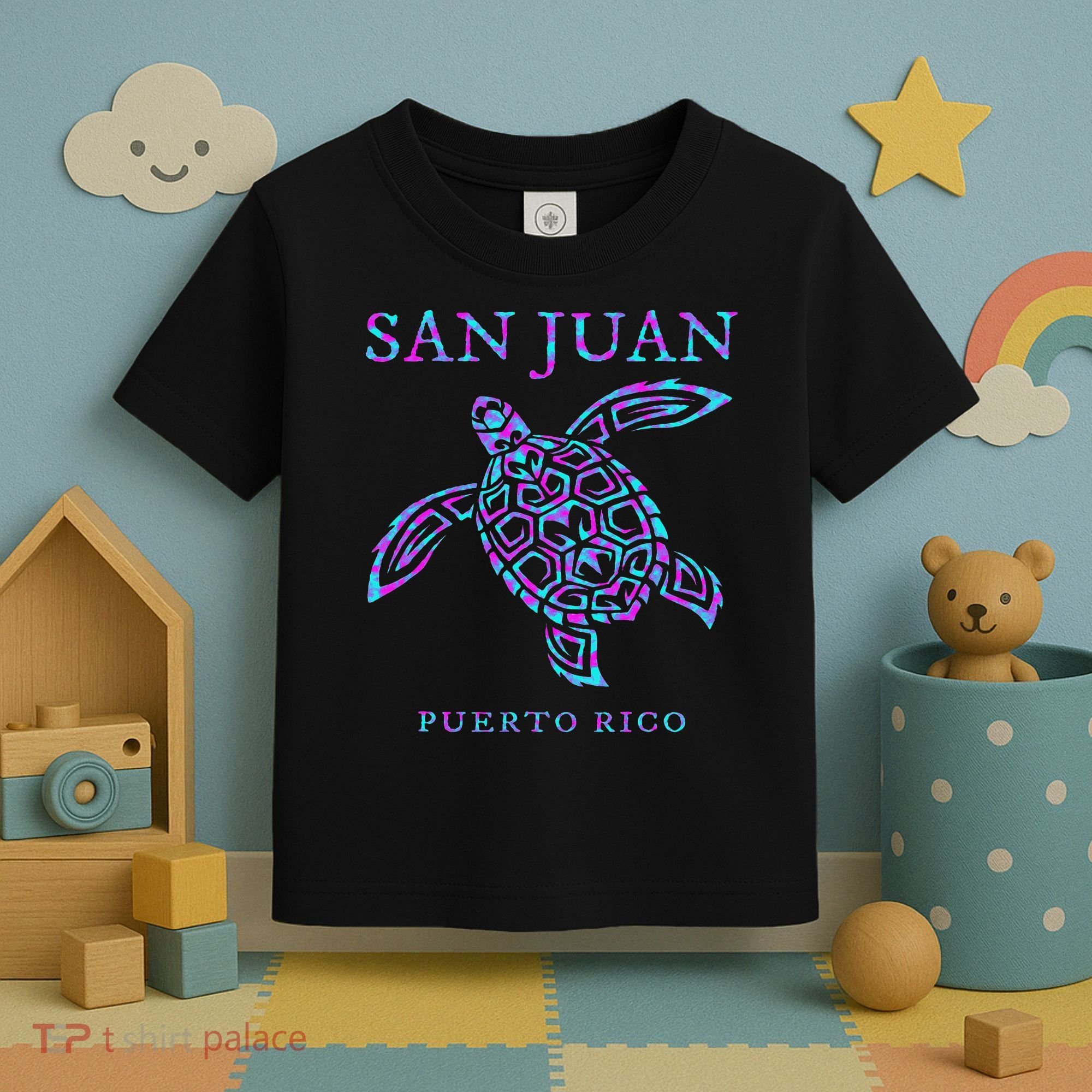 San Juan Puerto Rico Sea Turtle Toddler T-Shirt