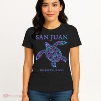 San Juan Puerto Rico Sea Turtle Women's T-Shirt thumb 4