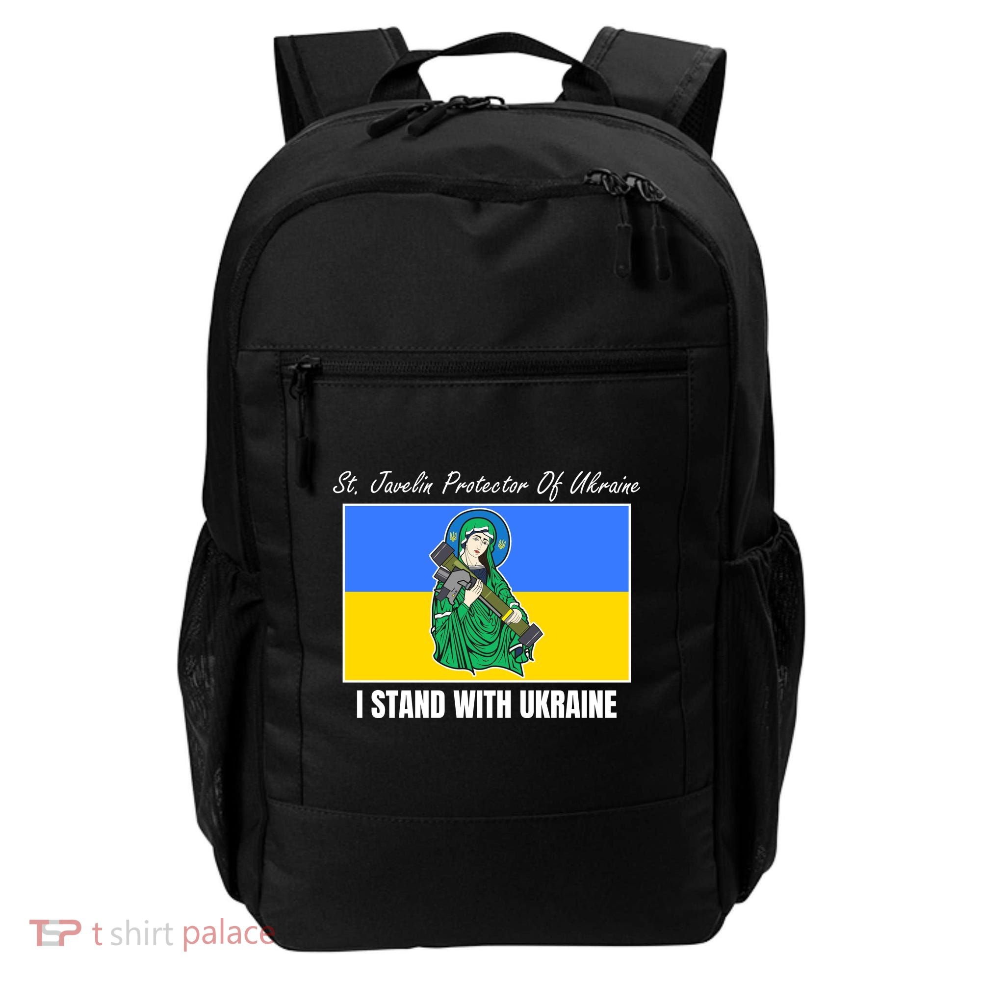 St. Javelin Protector Of Ukraine I Stand With Ukraine Backpack