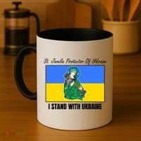 St. Javelin Protector Of Ukraine I Stand With Ukraine Coffee Mug thumb 4